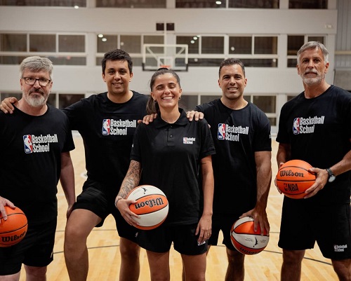 Equipo Elite Hoops reunido
